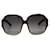 Miu Miu Oversized Ombre Sonnenbrille in schwarzem und grünem Acetat Mehrfarben Zellulosefaser  ref.724259