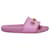 Gucci Horsebit Pursuit Slides aus rosafarbenem Gummi Pink  ref.724261