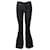 Jeans a zampa frontale con zip Tom Ford Denim in cotone grigio  ref.724284
