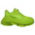 Balenciaga Triple S Clear Sole Sneaker in Fluo Yellow Polyurethane Plastic  ref.724300