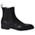 Manolo Blahnik Delsa Chelsea Boots in Black Leather  ref.724316