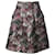 Max Mara Jacquard A-line Skirt in Multicolor Polyester Multiple colors  ref.724324