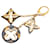 Charm da borsa Louis Vuitton in oro D'oro Metallo  ref.724351