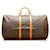 Louis Vuitton Monogram Keepall 60 Brown Cloth  ref.724469