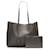 yves saint laurent Leather Shopping Tote Bag grey Pony-style calfskin  ref.724528