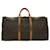 Louis Vuitton Keepall 60 Marrone Tela  ref.725189