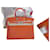 Hermès Birkin 35 Epsom Feu Horse Shoe Special Order Orange Leather  ref.725293
