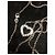 Collana Chopard Happy Hearts in oro bianco e diamanti Argento - vista 5