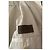 Gabardina Loewe crema de algodón y cuero Talla L - vista 5