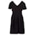 Claudie Pierlot robe Black Polyester  ref.725685