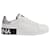 Sneakers Portofino - Dolce & Gabbana - Bianco/Argento - Pelle  ref.725719