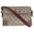 Brown Coated Canvas Gucci Crossbody Bag Cloth  ref.726034