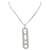 Messika long necklace, “Move 10anniversary”, WHITE GOLD, diamants. Diamond  ref.726633