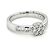 Autre Marque Anello donna oro bianco 14K con diamanti 0.41 CT. - vista 5