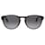 Puma Sonnenbrille mit rundem Rahmen aus Acetat Grau Zellulosefaser  ref.727109