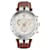 Versace Bold Chrono Leather Watch Silvery Metallic  ref.727208