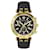 Versace Bold Chrono Lederuhr Golden Metallisch  ref.727238