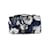 Chanel-Tasche mit Überschlag aus Seide Blau  ref.727452