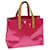 LOUIS VUITTON Monogram Vernis Reade PM Hand Bag Pink M91221 LV Auth 33284 Patent leather  ref.727737
