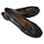 Yves Saint Laurent Brown heart loafers, 37IT. Dark brown Leather  ref.727780