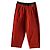 Issey Miyake Pantalone rosso con pieghe