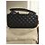 Valentino BORSA A SPALLA ROCKSTUD SPIKE in pelle di vitello Tutto nero Nuovo - vista 2