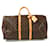 Louis Vuitton Keepall 55 Brown Cloth  ref.728048