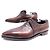 SCARPE ARCA CORTHAY 8 42 Derby 2 SCARPE CON OCCHIELLI IN PELLE BORDEAUX Bordò