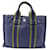 Hermès SAC A MAIN HERMES CABAS TOTO PM EN TOILE COTON BLEU CANVAS HAND BAG TOTE Bleu Marine  ref.728506