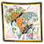 Hermès NUOVA SCIARPA HERMES BRISE DE CHARM JULIA ABADIE SETA QUADRATA 90Sciarpa di seta cm Multicolore  ref.728568