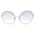 NEW CHRISTIAN DIOR DIORSOCIETY SUNGLASSES2F 3YGSO IN GOLDEN METAL  ref.728613