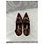 Manolo Blahnik Pititia Pumps Rot Satin und Leder 115mm Bordeaux - Ansicht 4
