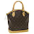 LOUIS VUITTON Monogram Lockit Hand Bag M40102 LV Auth ro575 Cloth  ref.728937