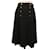 Chanel Skirts Black Silk  ref.729176