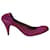 Lanvin Ballerina Heels in Fuschia Pink Leather  ref.729533