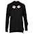 Fendi Sweatshirt mit floralen Augen aus schwarzer Baumwolle  ref.729603