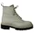 Proenza Schouler Lug Sole Combat Boots en cuir de veau blanc Cuir Veau façon poulain  ref.729638