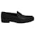 Prada Glatte Loafer aus schwarzem Leder  ref.729650