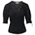 Ulla Johnson Pia Knitted Top in Black Cotton  ref.729663