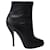 Christian Louboutin High Heel Ankle Boots in Black Leather  ref.729666