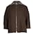 Chloé Chloe Oversized Zip Coat in Roasted Brown Wool  ref.729681