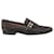 Hermès Hermes Buckled Loafers in Brown Suede  ref.729784
