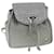 BALLY Matelasse Backpack Leather Silver Auth am3396 Silvery  ref.729993