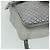 BALLY Matelasse Rucksack Leder Silber Auth am3396 - Ansicht 16