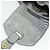 BALLY Matelasse Rucksack Leder Silber Auth am3396 - Ansicht 9