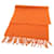 Hermès HERMES Muffler Orange Cashmere  ref.730143