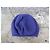 Berretto Blumarine Viola in Cashmere e Lana con Logo Swarovski Porpora - vista 4