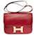 Hermès Splendid Hermes Constance handbag 23 cm in red box leather H (Bordeaux),  ref.730326