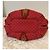 Celine Daoust Borsa a mano Celine Macadam in tela rossa Rosso - vista 3