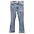 RE/DONE Straight Leg Jeans in Light Blue Cotton  ref.730471